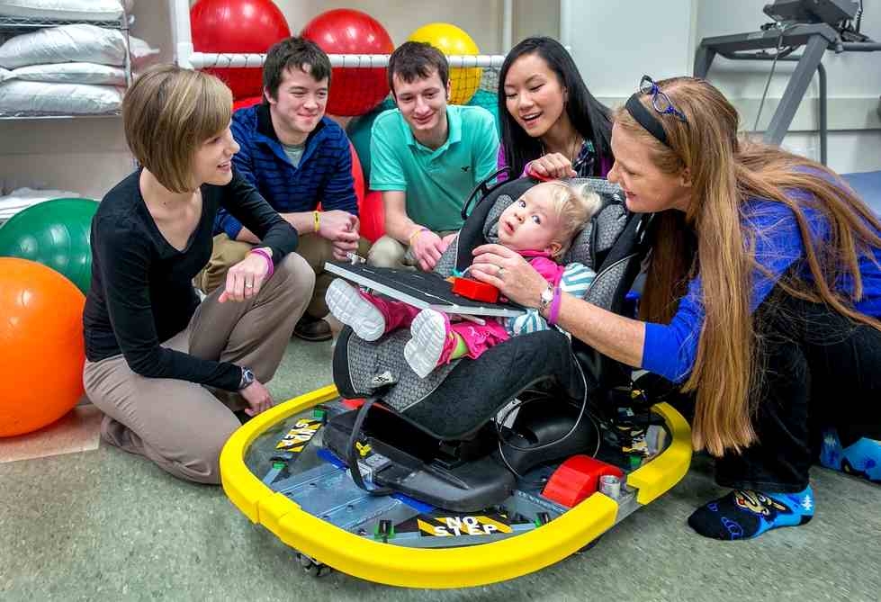 Group Explores Effects of Power Mobility Training on Children with Disabilities